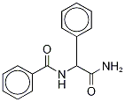 α-(Benzoylamino)benzeneacetamide-d10 Structure