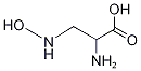 D,L-2-Amino-3-(hydroxy-15N-amino)propionic Acid Structure