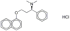 ダポキセチン-D6塩酸塩 化学構造式
