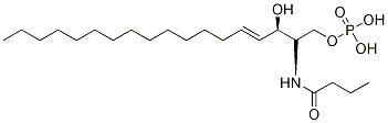 C4 Ceramide-1-phosphate Structure