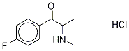 4-Fluoroephedrone-d3 Hydrochloride Struktur