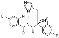 2-Amino-4-chloro-N-[(1R,2R)-2-(2,4-difluorophenyl)-2-hydroxy-1-methyl-3-(1H-1,2,4-triazol-1-yl)propyl]benzamide-d3 Structure