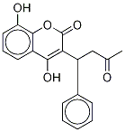 8-Hydroxy Warfarin-d5 Structure