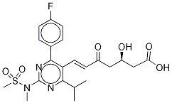 5-Oxo Rosuvastatin Structure