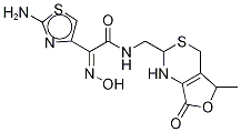 (Z)-2-(2-AMinothiazol-4-yl)-2-(hydroxyiMino)-N-{[(2RS,5RS)-5-Methyl-7-oxo-2,4,5,7-tetrahydro-1H-furo[3,4-d][1,3]thiazin-2-yl]Methyl}acetaMide
(Mixture of 2 DiastereoMers)