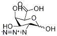 2-Azido-2-deoxy-D-galacturonic Acid Structure