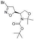 3-BroMo-5-((4R)-N-tert-butoxycarbonyl-2,2-diMethyloxazolidine)isoxazoline
(Mixture of DiastereoMers) Structure