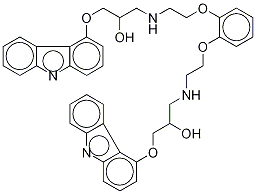 Carvedilol Bisalkylpyrocatechol IMpurity Struktur