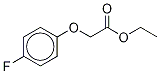 2-(4-Fluorophenoxy-d4)-acetic Acid Ethyl Ester Struktur