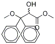 2-Hydroxy-3-Methoxy-3,3-diphenylpropanoic Acid-d3 Methyl Ester Structure