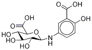Mesalazine N-β-D-Glucuronide 化学構造式