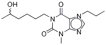 rac 5-Hydroxy Propentofylline-d6 Struktur