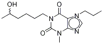 rac 5-Hydroxy Propentofylline-d6 Structure