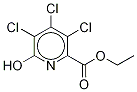 3,4,5-Trichloro-6-hydroxy-2-picolinic Acid Ethyl Ester Structure