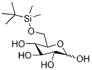 6-O-(tert-ButyldiMethylsilyl)-D-glucose, 1415558-25-6, 结构式