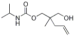 2-Allyl-2-methyl-1,3-propanediol Isopropylcarbamate Structure