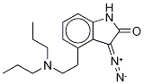 4-[2-(Dipropylamino)ethyl]-3-diazooxindole Structure