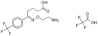 Fluvoxamine Acid Trifluoroacetic Acid Salt  Structure