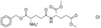 γ-L-Glutamyl-L-glutamic Acid 1-Benzyl 21,25-Dimethyl Triester Chloride Structure