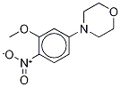 4-(3-Methoxy-4-nitrophenyl)morpholine-d3 Structure