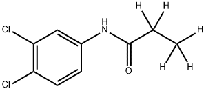 2,4-滴丙酸-D3, 1398065-82-1, 结构式