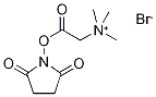 N,N,N-Trimethylglycine-d9 N-Hydroxysuccinimide Ester Bromide  Structure