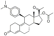 Ulipristal Acetate-d3, , 结构式