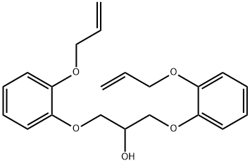 1,3-Bis(2-(2-propenyloxy)phenoxy)propan-2-ol  Structure