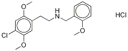 2C-C-NBOMe Hydrochloride Structure