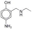 2-[(Ethylamino)methyl]-4-aminophenol-D5 Dihydrochloride Struktur
