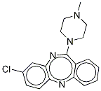 クロザピン-D8 化学構造式