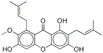 Mangostin-d3 Struktur