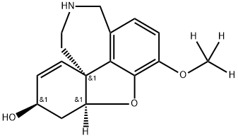 N-Desmethyl Galanthamine-O-methyl-d3 Structure