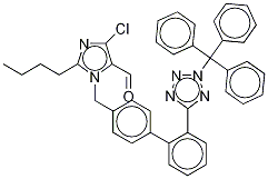 N-Trityl Losartan-d3 Carboxaldehyde Structure