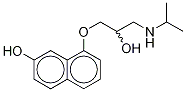 rac 7-Hydroxy Propranolol-d5 Structure