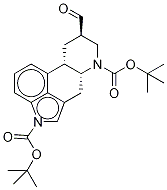 1,6-Bis-boc-8-formyl-ergoline Structure