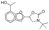 3-(tert-Butyl-d9)-5-[7-(hydroxyethyl)-2-benzofuranyl]-2-oxazolidinone (Mixture of Diastereomers) Structure