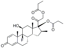 Betamethasone-d10 Dipropionate Structure