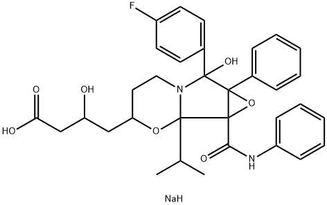 Atorvastatin Cyclic Sodium Salt (Isopropyl) Impurity Struktur