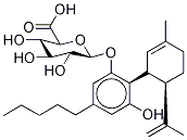 Cannabidiol-d9 β-D-Glucuronide Struktur