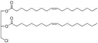 rac 1,2-Dioleoyl-3-chloropropanediol-13C36 Structure