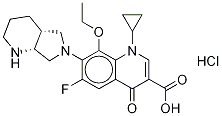 盐酸莫西沙星杂质C,,结构式