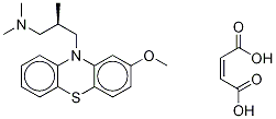 Dextro Mepromazine Maleate Structure