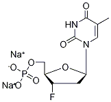 3'-Deoxy-3'-fluorothyMidine-5'-Monophosphate-d3 DisodiuM Salt Structure