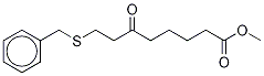8-(Benzylthio)-6-oxo-octanoic Acid Methyl Ester-d4 Structure