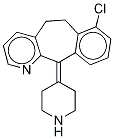 8-Dechloro-7-chloro Desloratadine Struktur