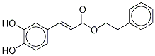 Caffeic Acid Methyl Ester 3,4-Di-O-(tri-O-acetyl-β-D-glucuronic Acid Methyl Ester) Struktur
