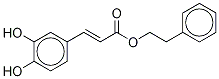 Caffeic Acid Methyl Ester 3,4-Di-O-(tri-O-acetyl-β-D-glucuronic Acid Methyl Ester) Structure