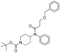 O-Benzyl-N-tert-butoxycarbonyl ω-Hydroxy Norfentanyl-d5