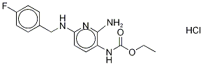 Flupirtine-d4 Hydrochloride Salt Structure